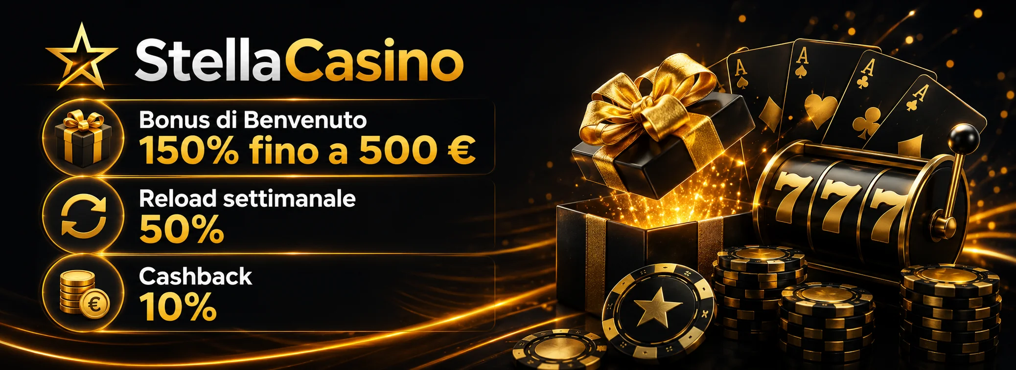 150% fino a 500 € + 50 giri gratis